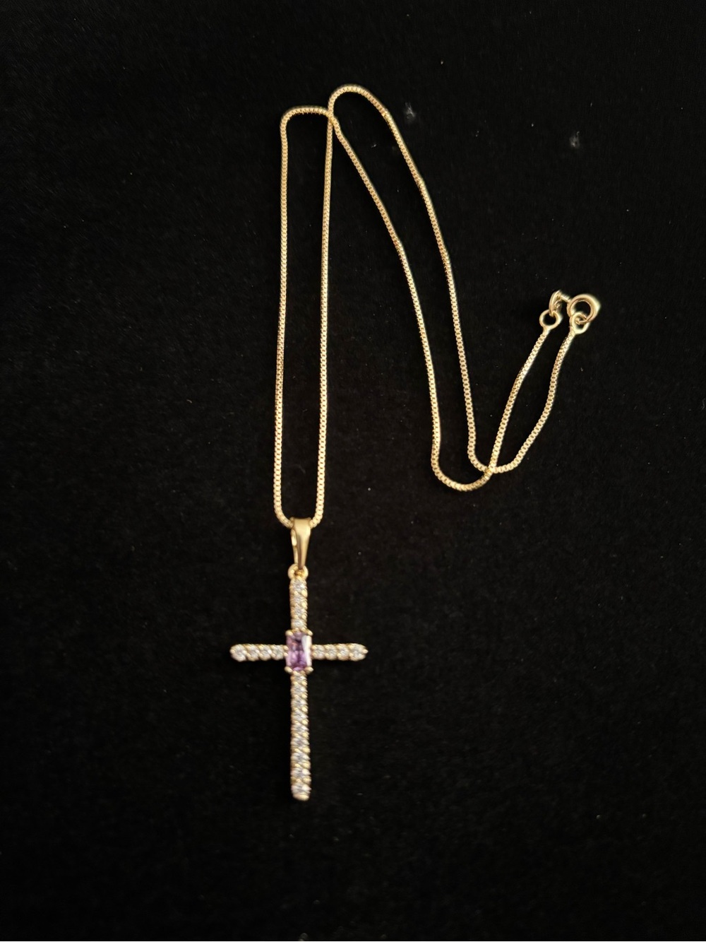 Gold plated Cross Necklace
